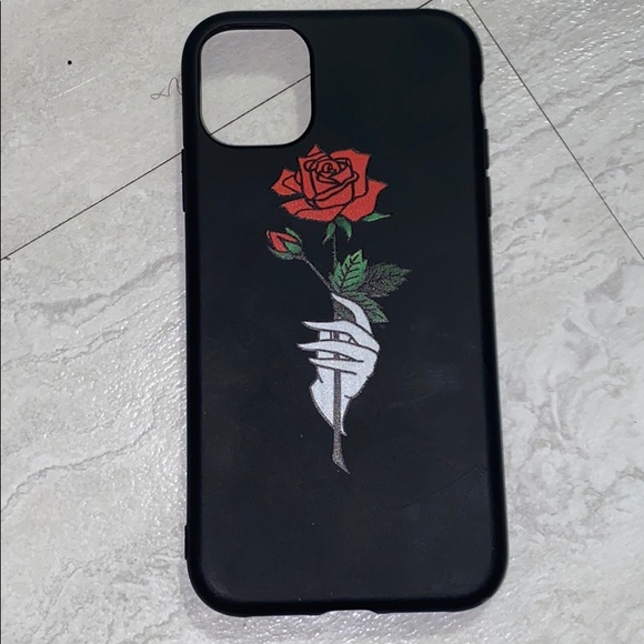 iphone 11 Rose Case - Picture 1 of 1